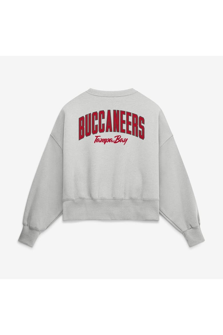 Women's Nike  Gray Tampa Bay Buccaneers Oversized Primetime Phoenix Fleece Sweatshirt, Alternate, color, Gray