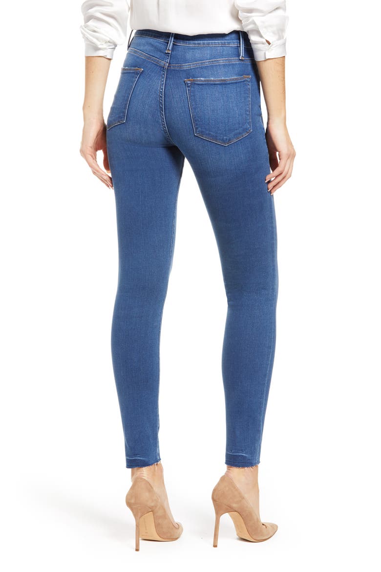 Le High Skinny Jeans, Alternate, color, AMBROSE