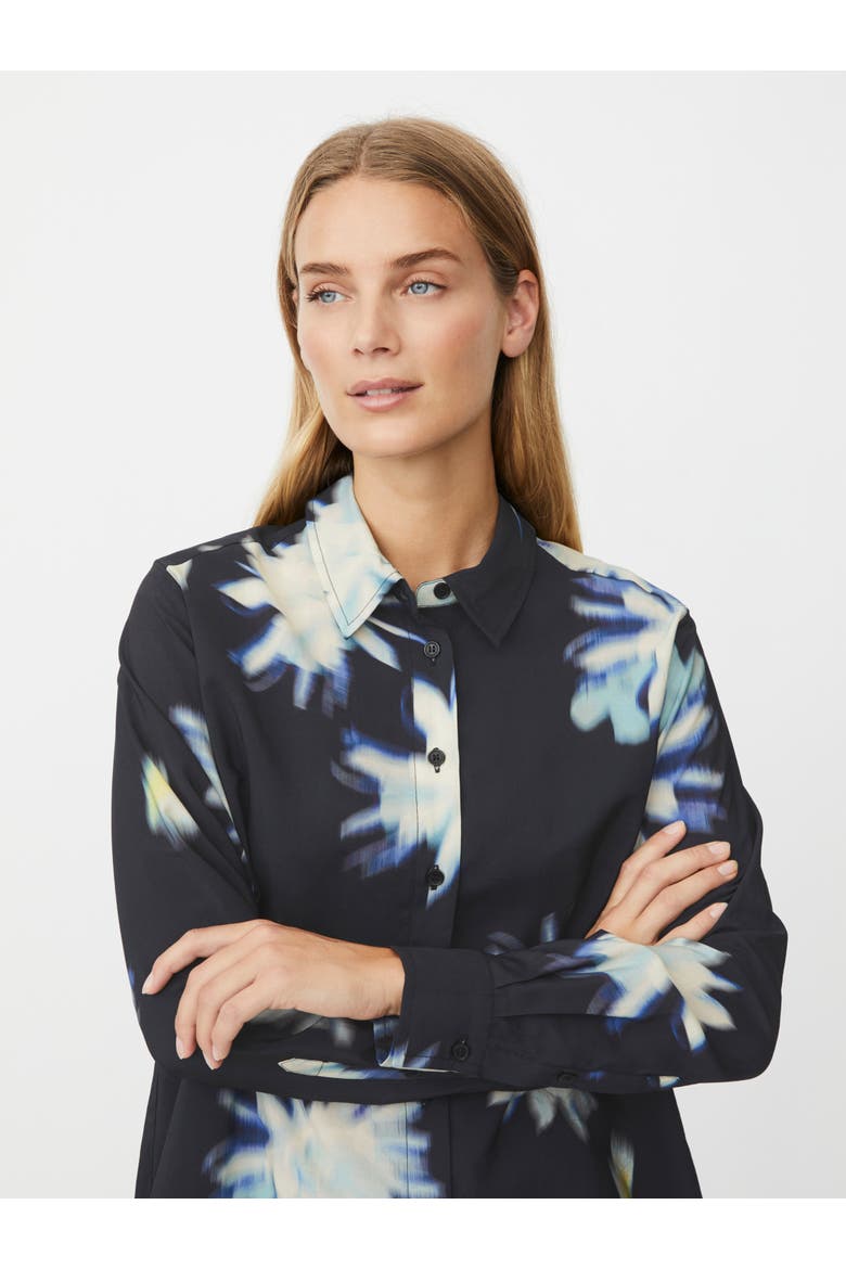Imma Long Sleeve Collared Shirt, Alternate, color, Muted Lime