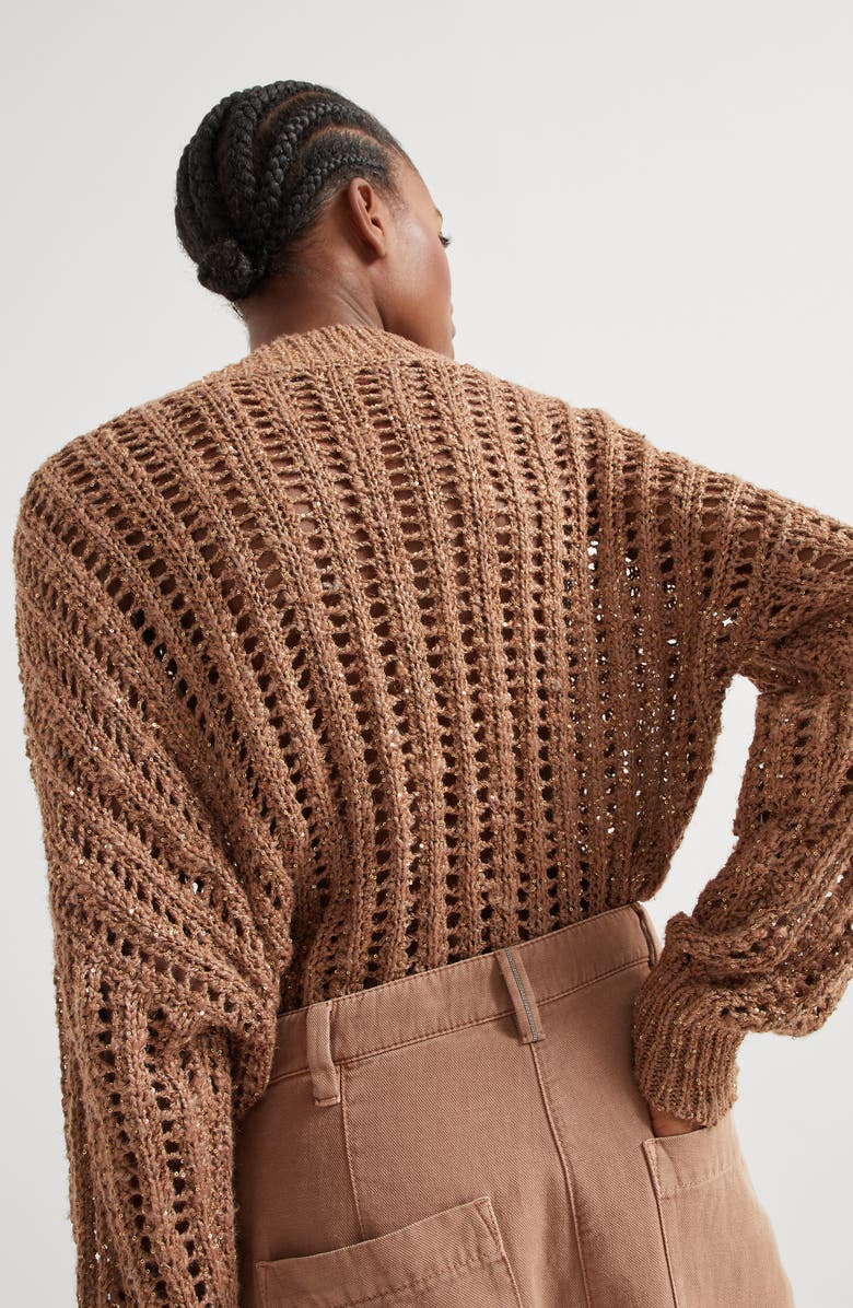 Brunello Cucinelli Wide Smart trousers, Alternate, color, 