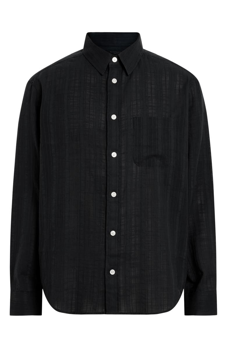 AllSaints Karmi Long Sleeve Button-Up Shirt, Alternate, color, 