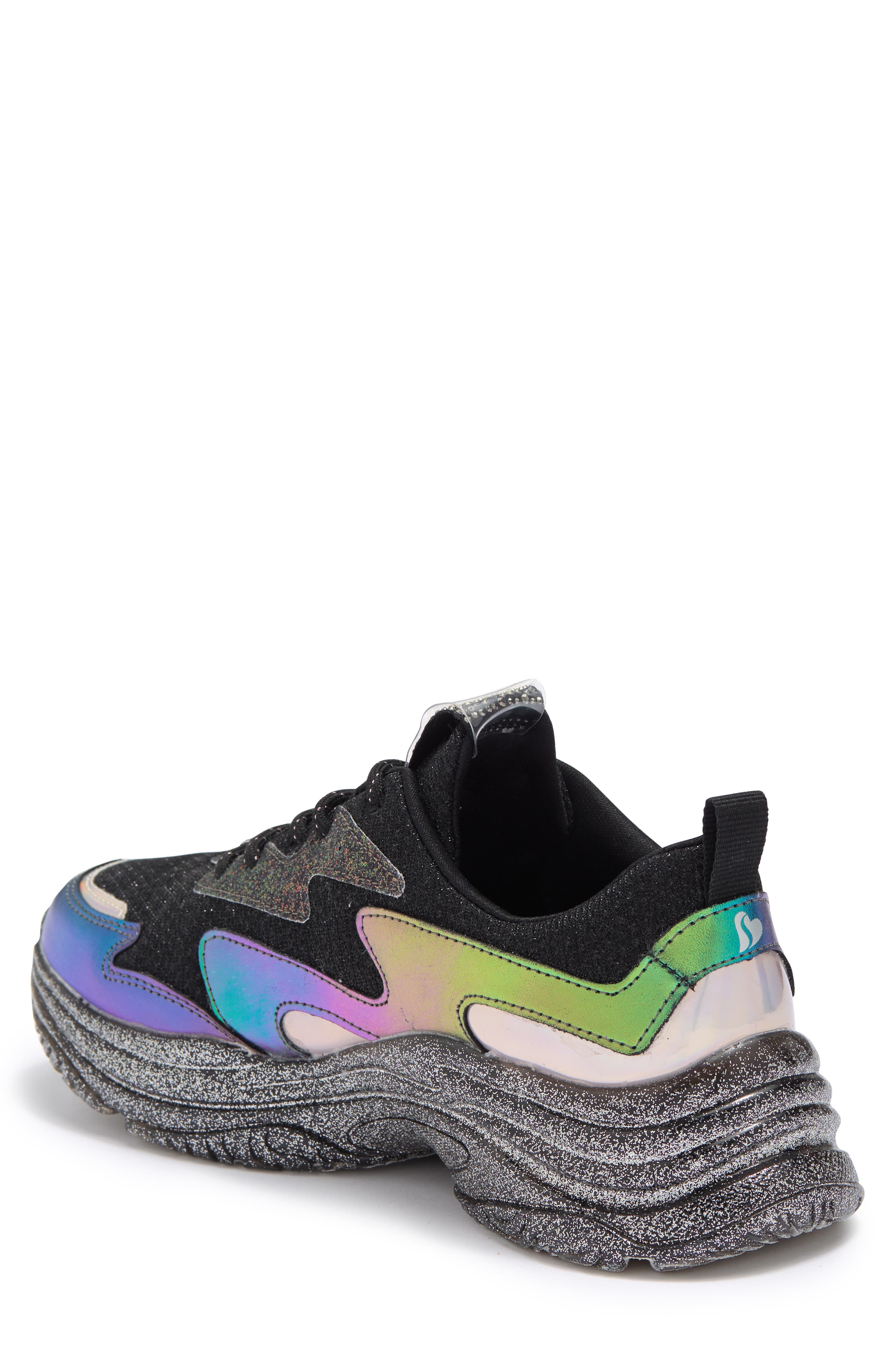 SKECHERS Prismatic Glitter Sneaker, Alternate, color, 