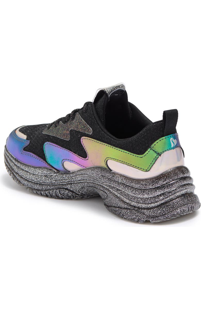 SKECHERS Prismatic Glitter Sneaker, Alternate, color,