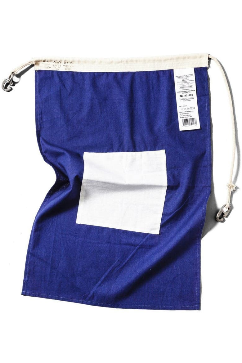 Ocean Signal Flag Apron P, Alternate, color, Blue