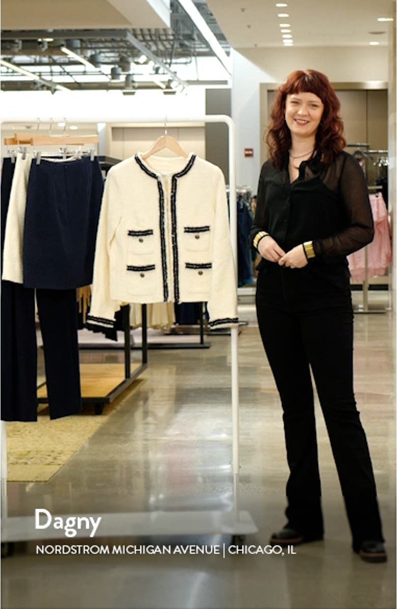 Charlee Tweed Jacket, sales video thumbnail