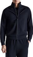 MANGO Regular Fit Technical Zip Sweatshirt