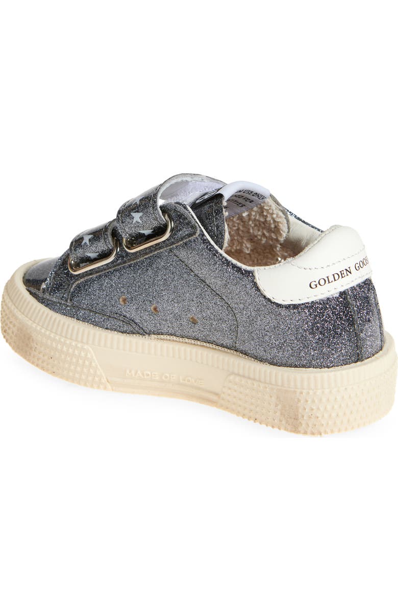 Golden Goose Kids' May School Glitter Sneaker, Alternate, color,