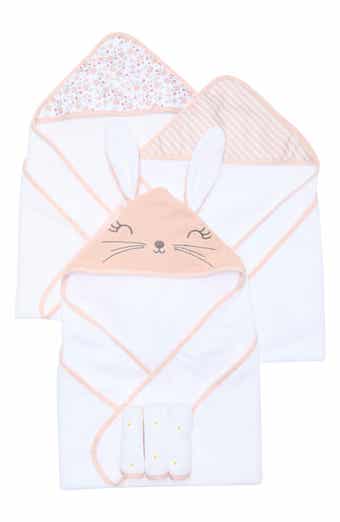 Bunny Bath Towel & Washcloth Set