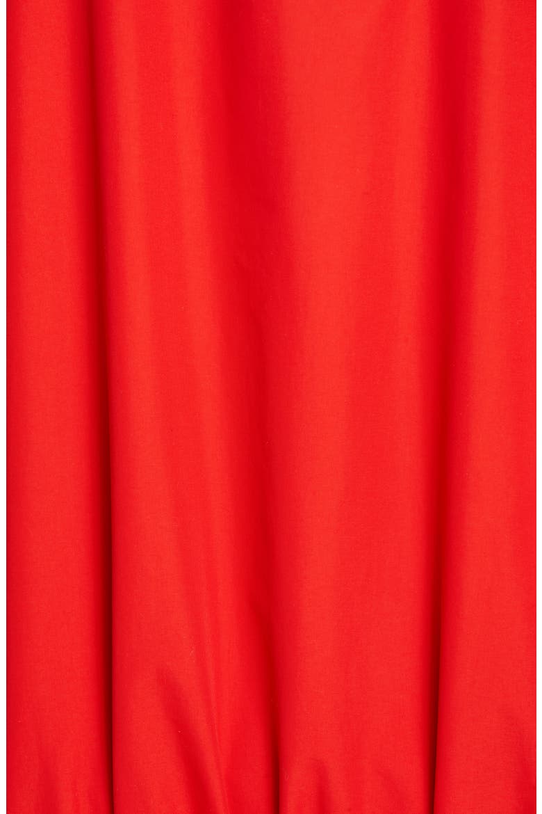 Oversize Colorblock Track Jacket, Alternate, color, RED