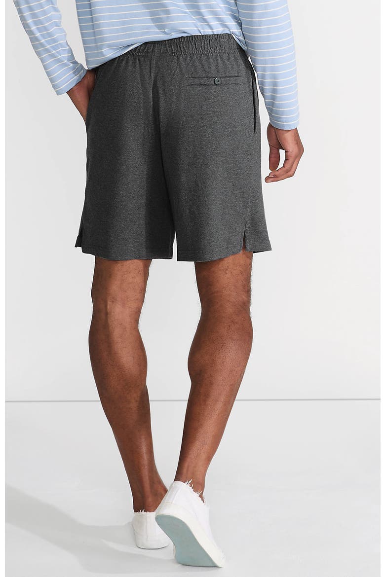 Jersey Knit Short, Alternate, color, Charcoal Heather