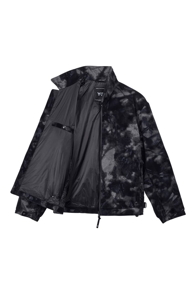 Tie Dye Allover Print Flock Liner Jacket, Alternate, color, MULTICOLOUR