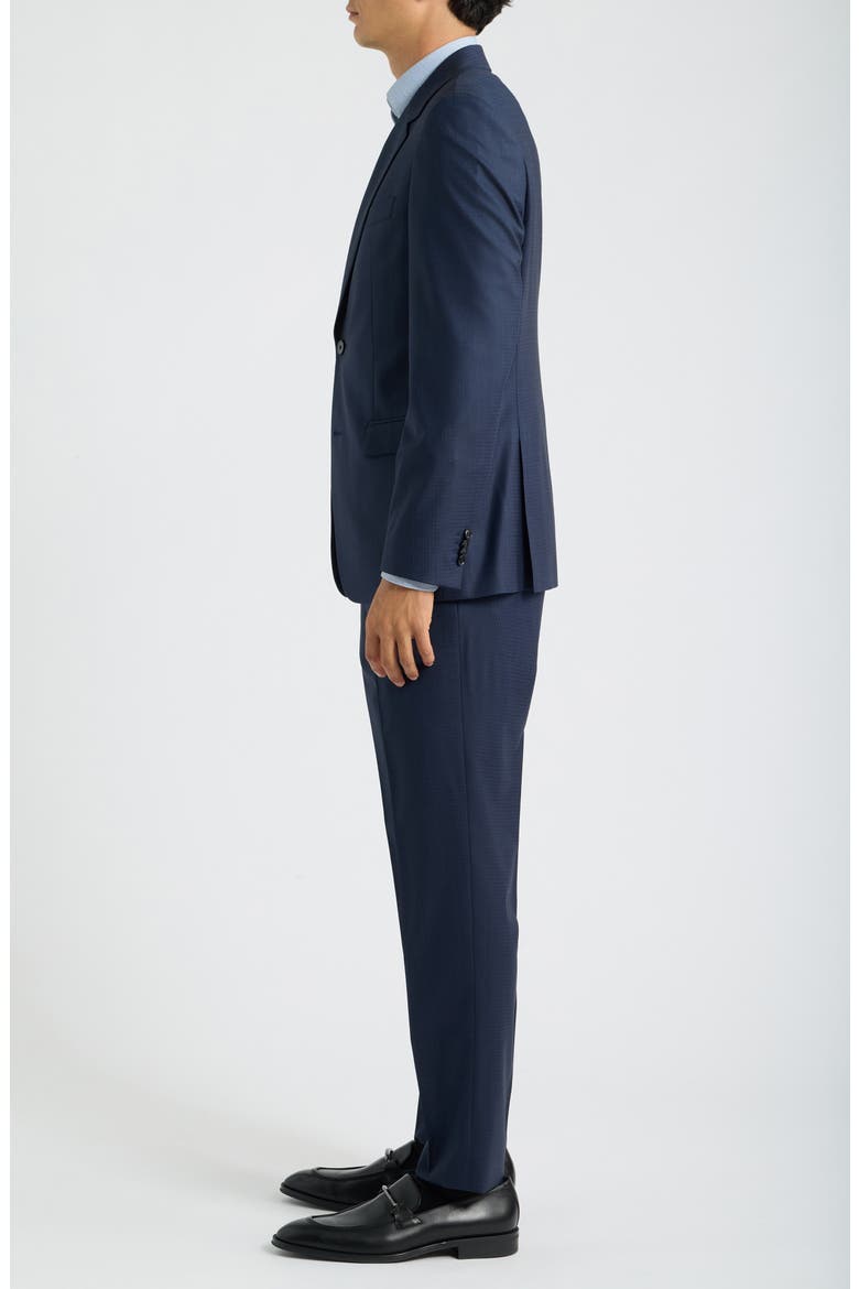 Houston Slim Fit Navy Stretch Wool Blend Suit, Alternate, color, DARK BLUE