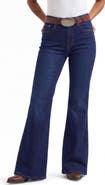 Menina Step High Waist Flare Leg Jeans