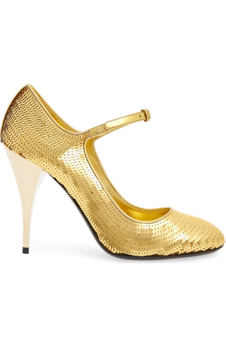Miu Miu Sequin Mary Jane Pump, Alternate, color,