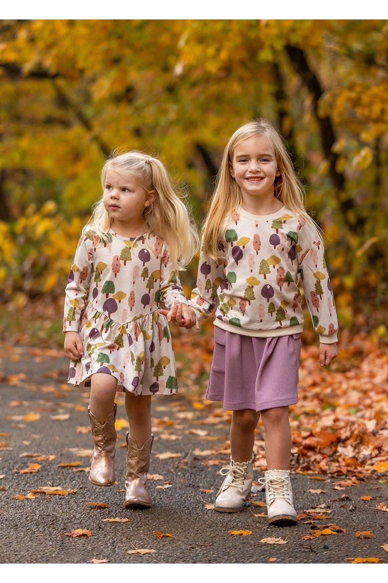 Treehouse Dress, Alternate, color, Purple