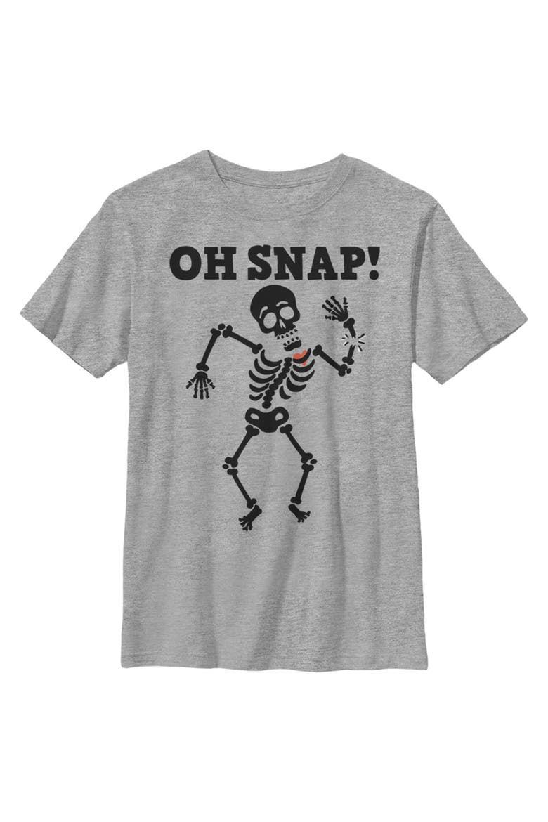 Boy's Lost Gods Halloween Oh Snap T-Shirt, Main, color, Athletic Heather