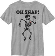 Lost Gods Boy's Lost Gods Halloween Oh Snap  Graphic T-Shirt