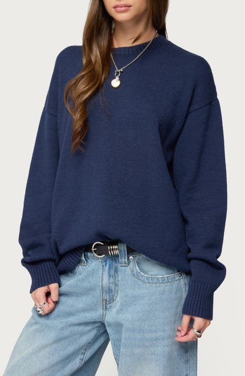 Priscila Oversize Crewneck Sweater