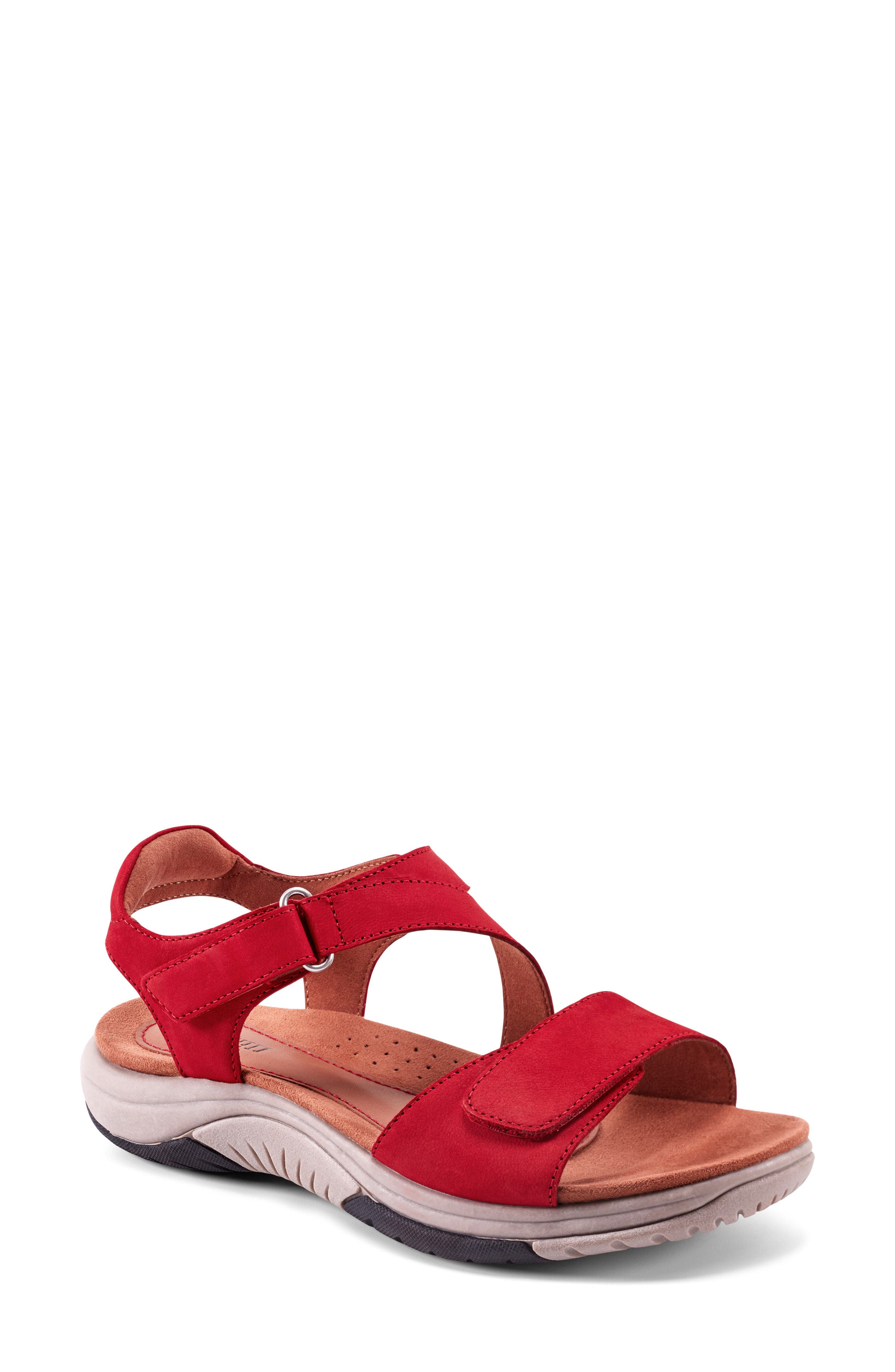 Fiah Sandal, Main, color, MEDIUM RED