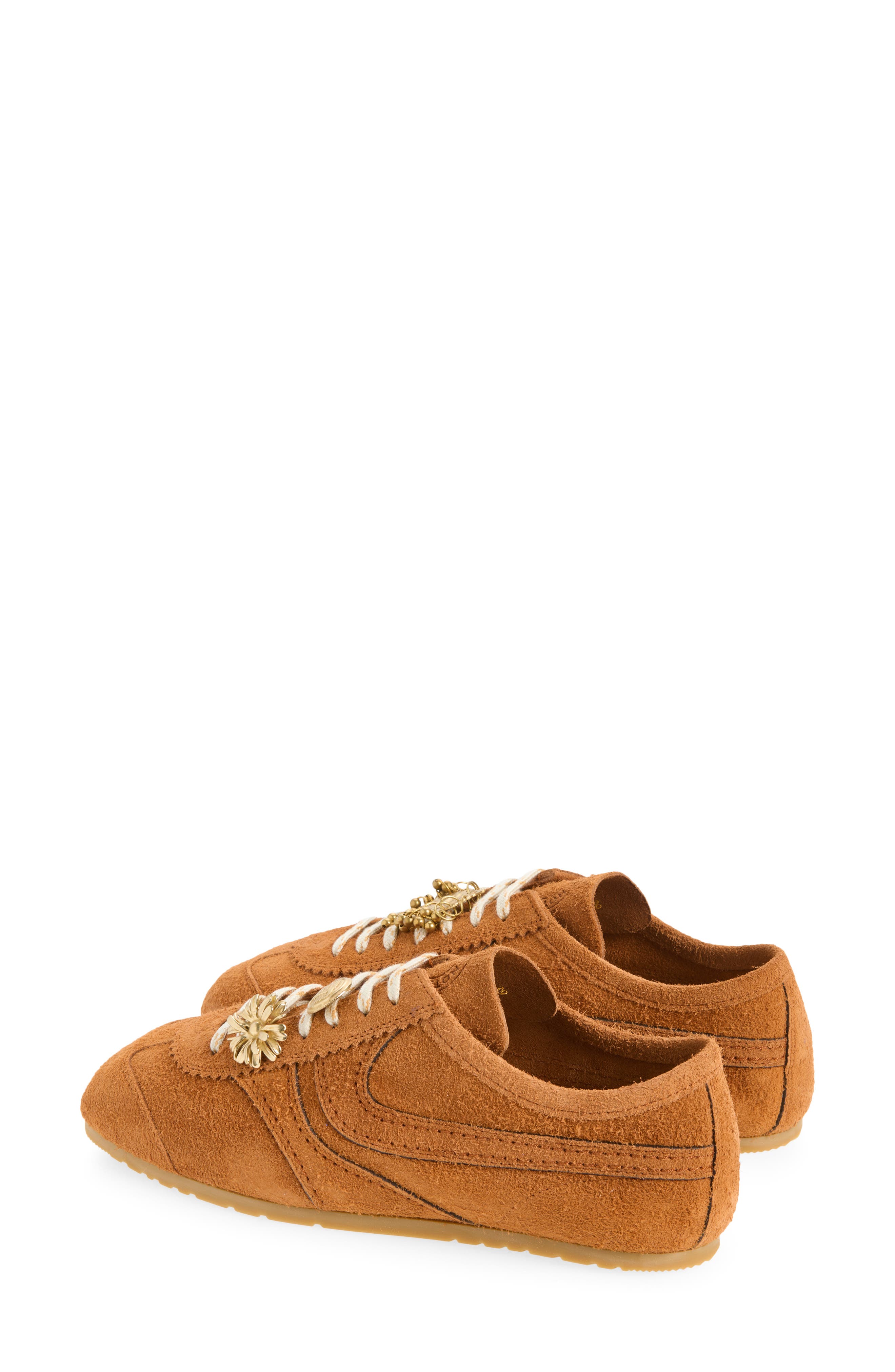 Dustin Slim Suede Sneaker, Alternate, color, 701 RUST