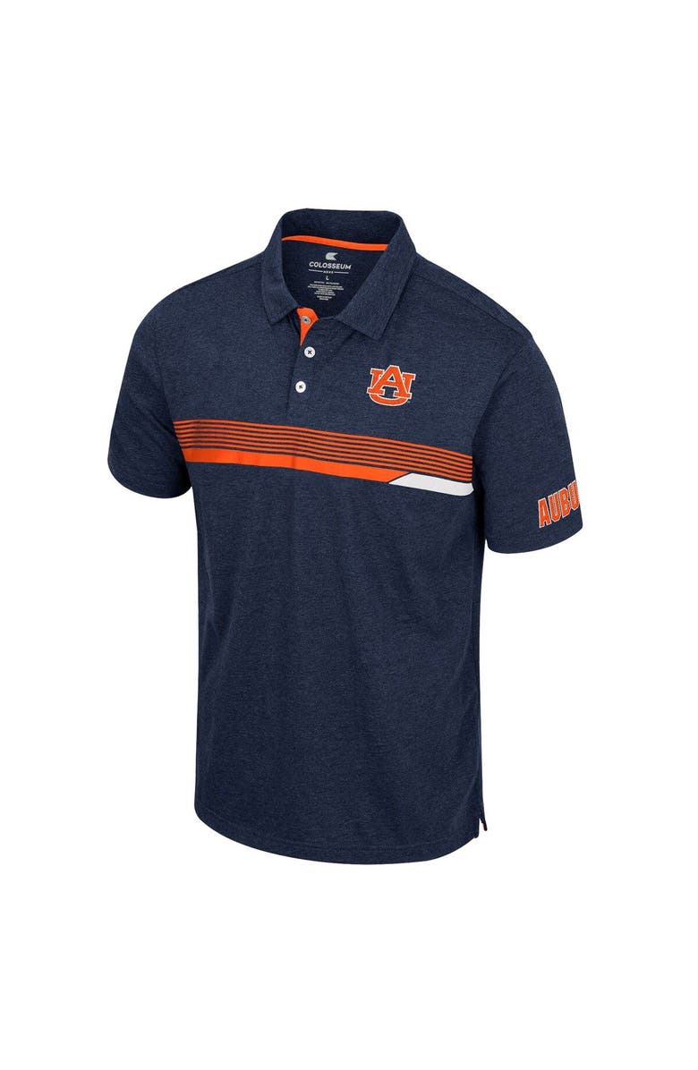 COLOSSEUM Men's Colosseum  Navy Auburn Tigers No Problemo Polo, Alternate, color, 