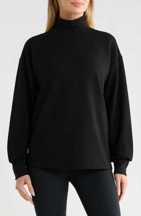 Cozy Whisper Mock Neck Tunic