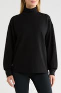 Z by Zella Cozy Whisper Mock Neck Tunic
