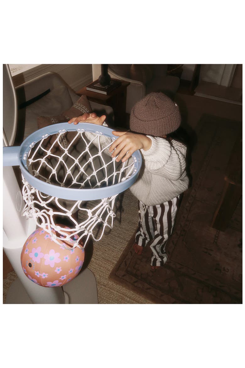 Basketball Hoop, Alternate, color, WHITE