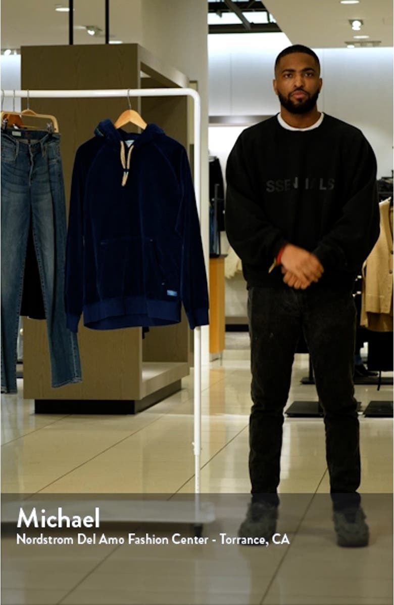 Organic Cotton Corduroy Hoodie, sales video thumbnail