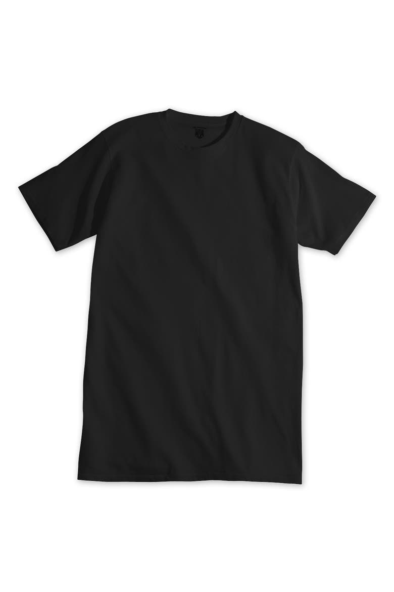 2-pk Classic Crewneck T-Shirts, Alternate, color, BLACK