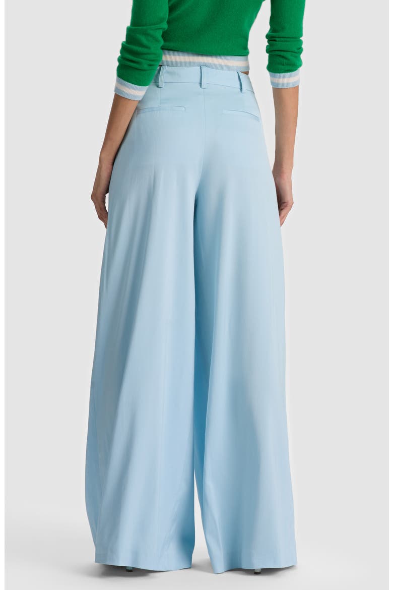 Blaire Pleated Wide Leg Pants, Alternate, color, CAROLINA BLUE