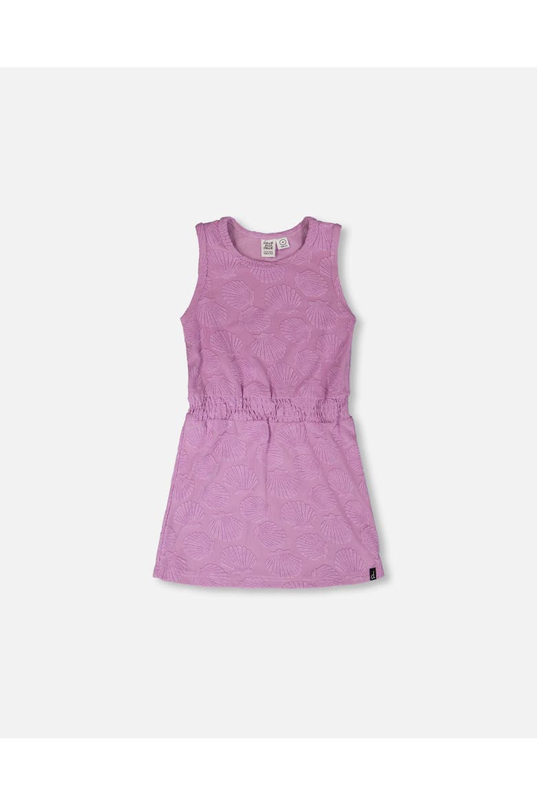 Sleeveless Terry Cloth Beach Dress, Main, color, Lilac