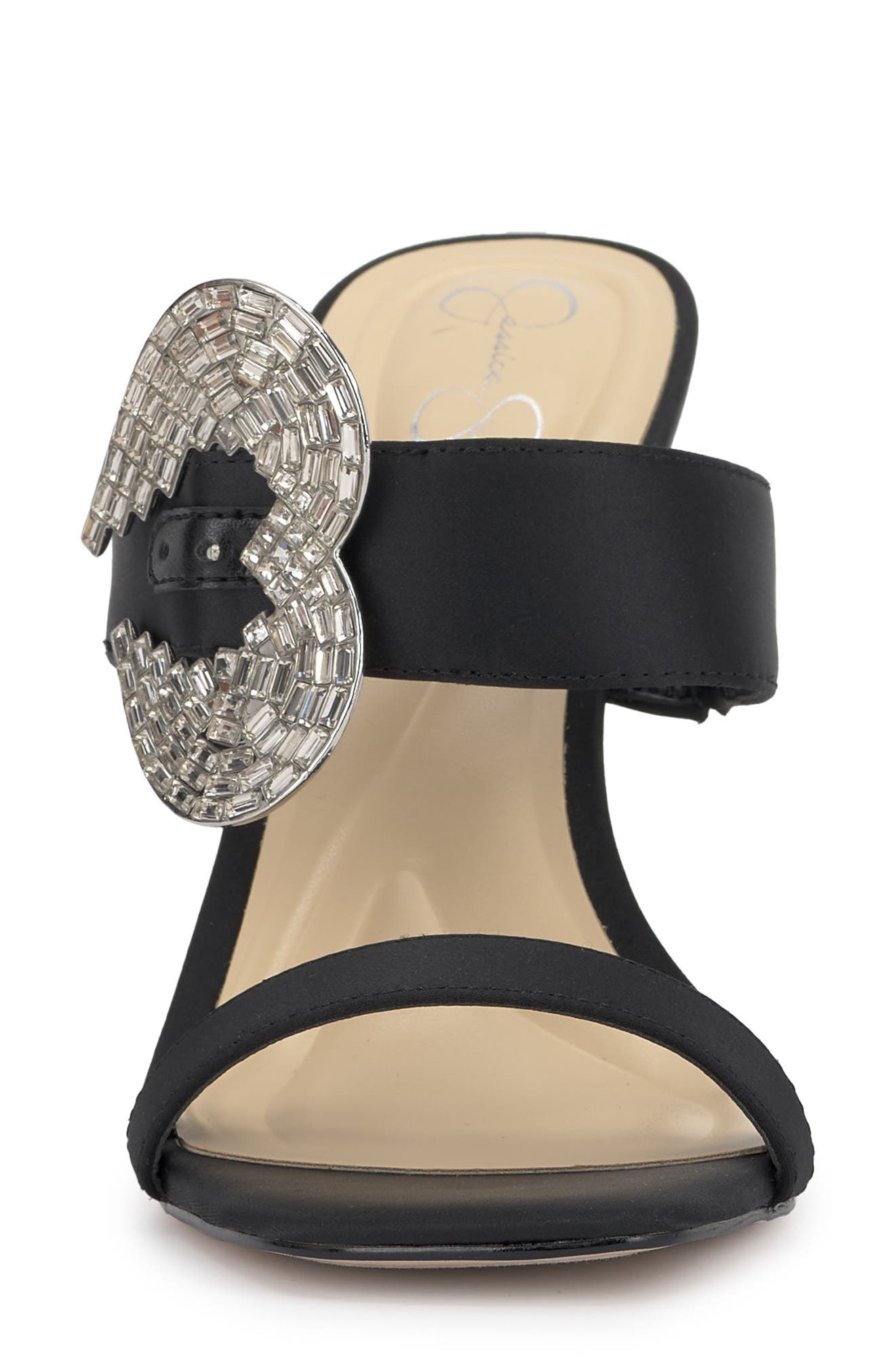 Jessica Simpson Orrieta Slide Sandal, Alternate, color, Black