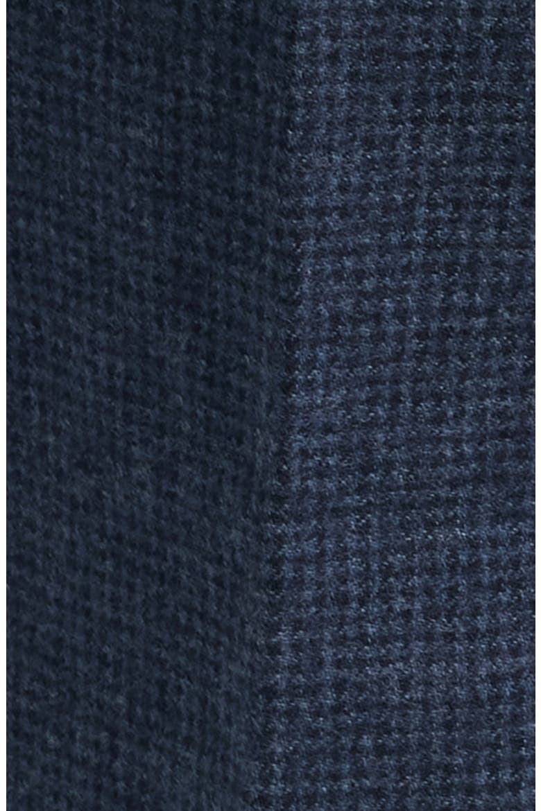 Genius Flat Front Virgin Wool Dress Pants, Alternate, color, DARK BLUE