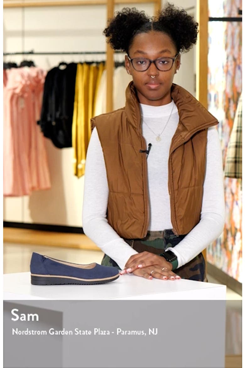 Idea Ballet Wedge Slip-On Flat - Wide Width Available video