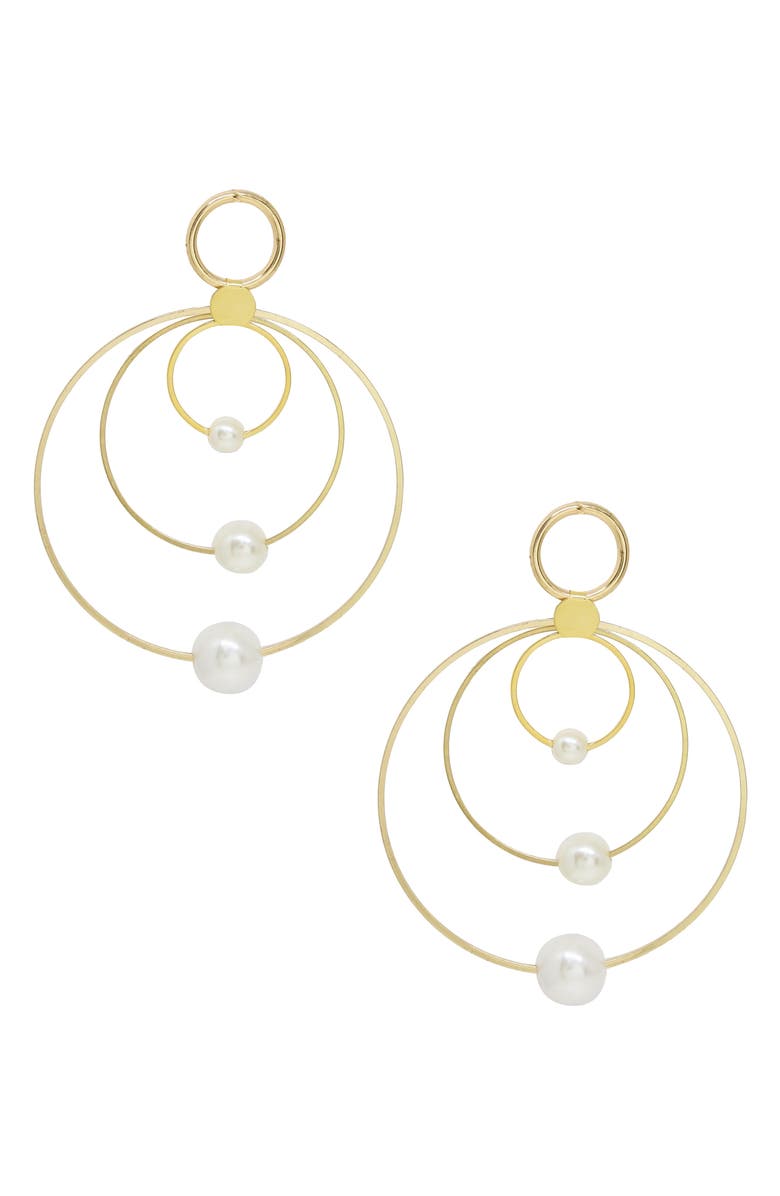 Ettika Concentric Earrings, Main, color,