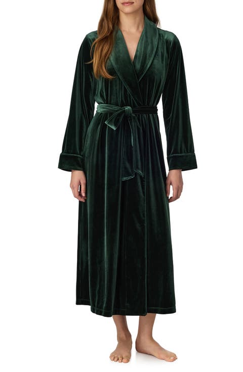 Shawl Collar Long Robe