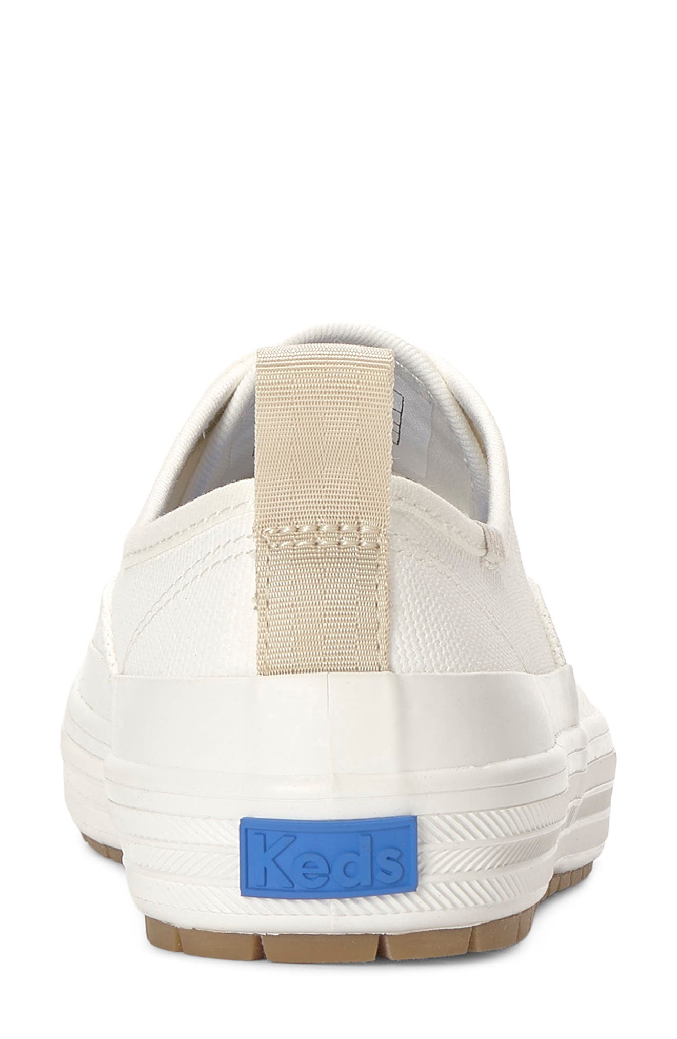 Lace-Up Sneaker, Alternate, color, SNOW WHITE