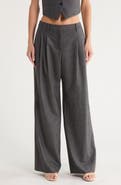 TWP Sulli Pleated Wide Leg Wool & Cashmere Blend Pants
