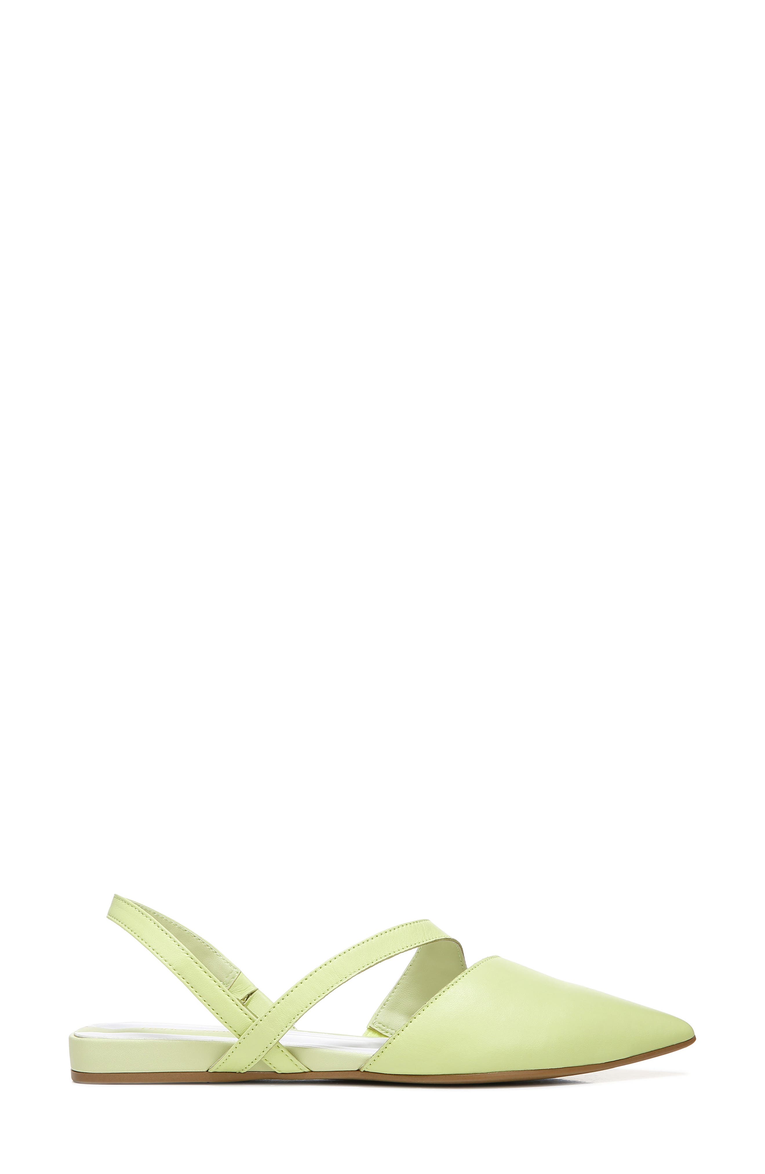 Canary Slingback Flat, Alternate, color, PISTACHIO