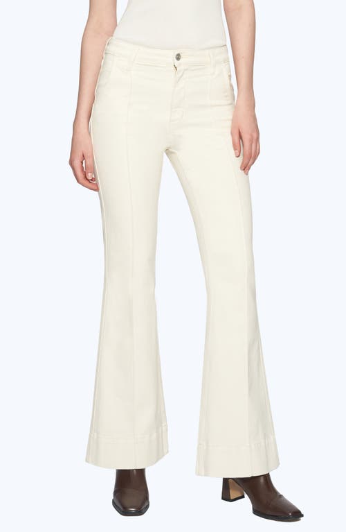 Bayeas High Waist Flare Jeans In White