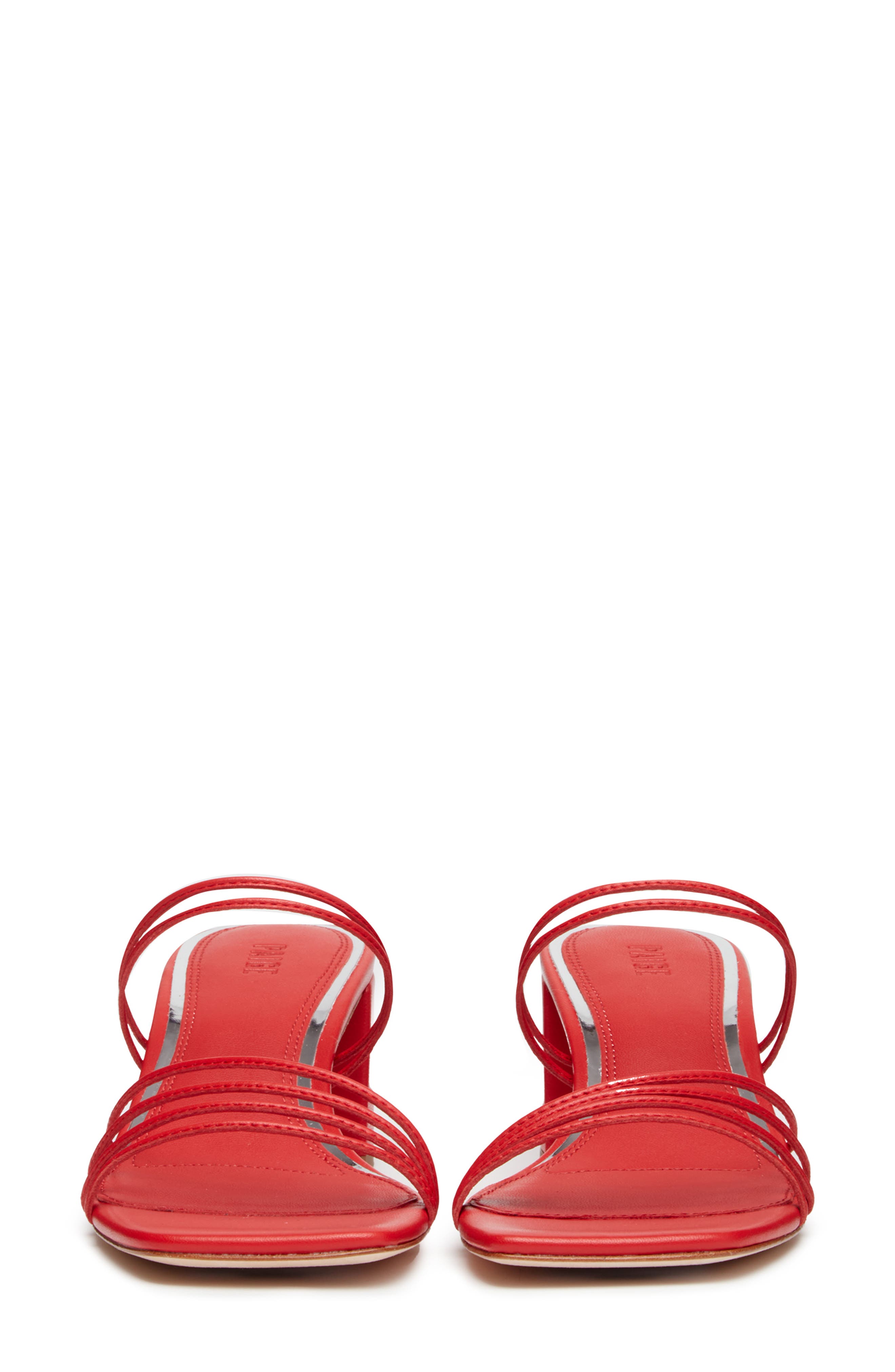 PAIGE Esme Slide Sandal, Alternate, color, Candy Red