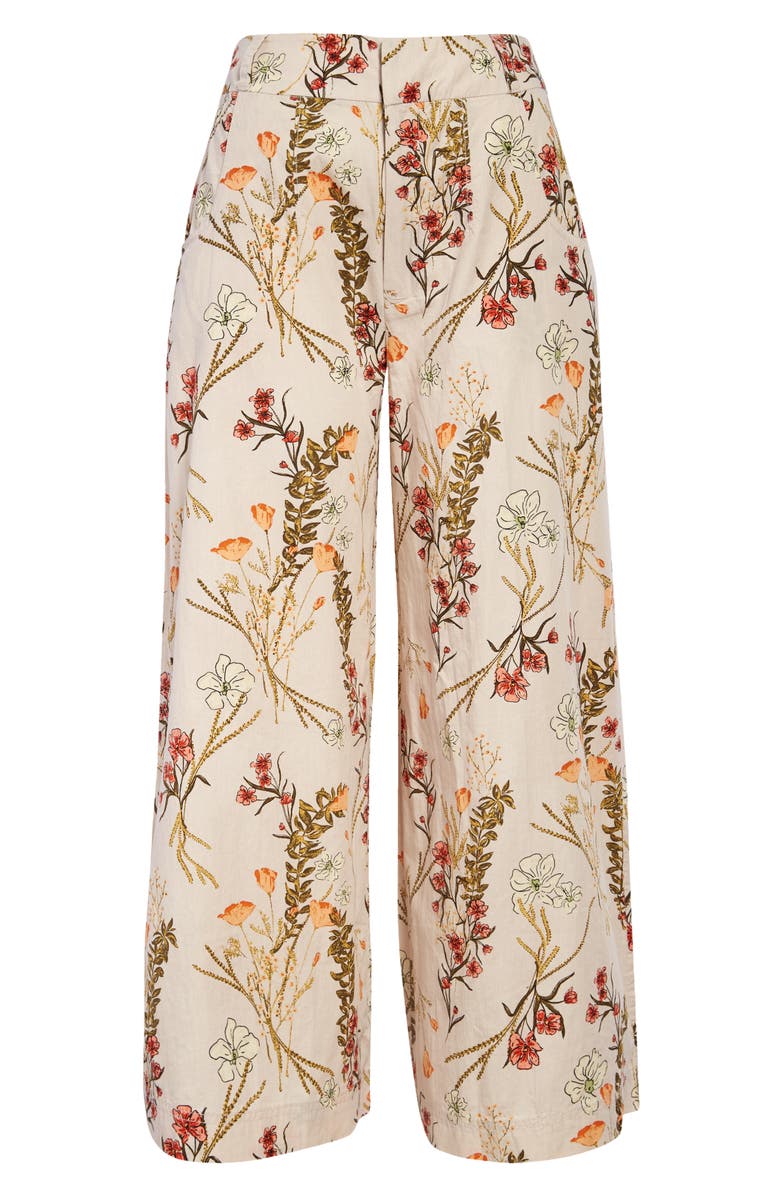 Free People Menocra Wide Leg Pants, Alternate, color,