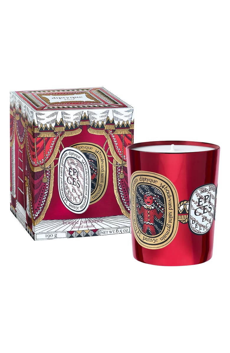 Diptyque A Night at diptyque Act 2 Épices et Délices/Delicious Spices Candle, Alternate, color,
