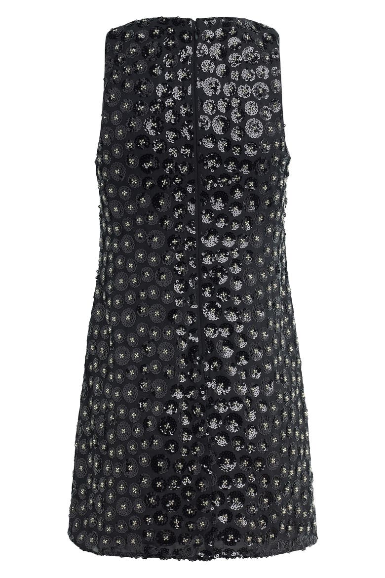The Sequin Getting Ready Minidress, Alternate, color, BLACK SPARKLE
