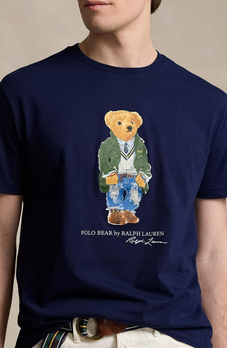 Polo Ralph Lauren Polo Bear Cotton Graphic T-Shirt, Alternate, color,