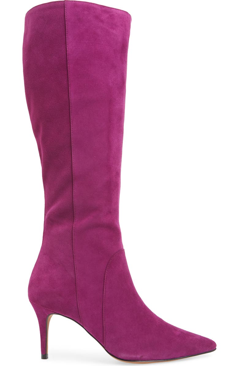Linea Paolo Perfect Boot, Alternate, color, Purple Suede