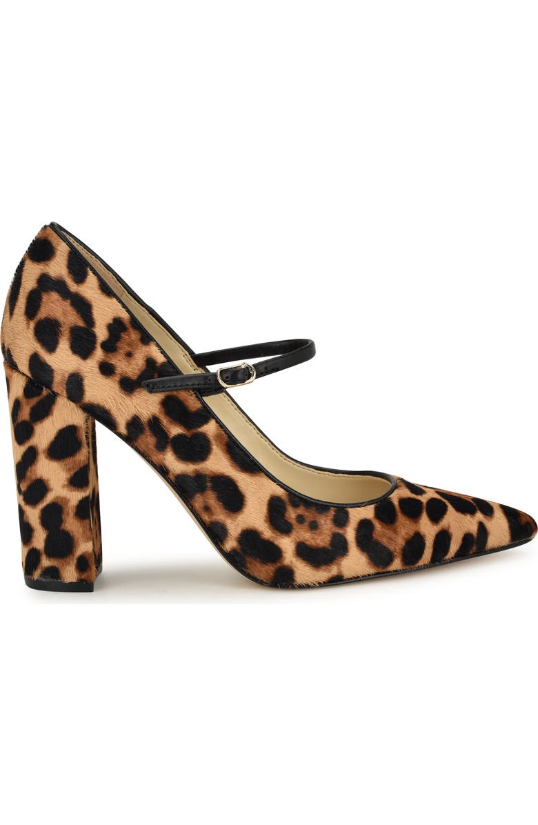 Nine West Carline Genuine Calf Hair Pump, Alternate, color, Dark Natural 121