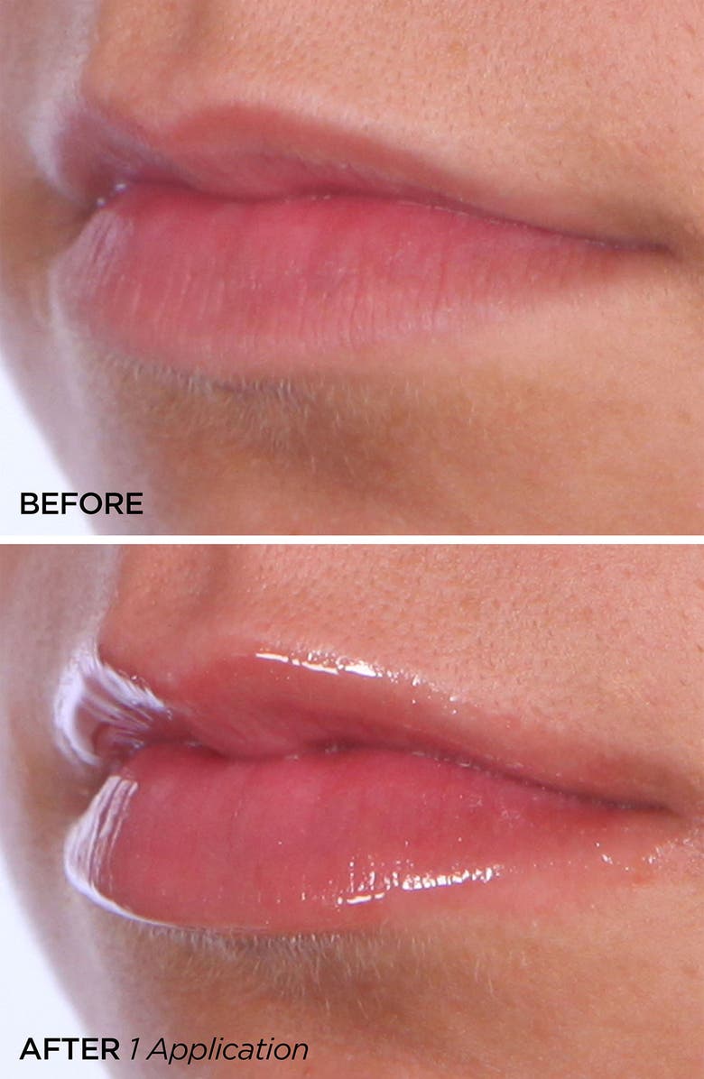 BeautyBio The Pout Sparkling Rosé Volumizing Lip Serum Mini Ornament, Alternate, color,