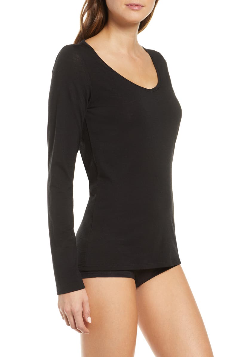 Icebreaker Siren Long Sleeve Wool Blend T-Shirt, Alternate, color, 